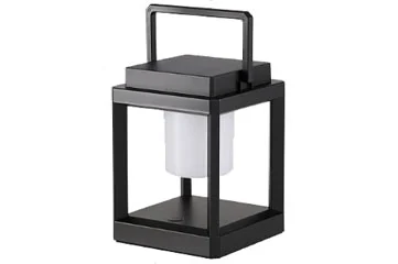Boîtier de lampe de table extérieur étanche