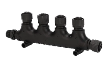 Connecteur de tee 2000 NMEA à 4 voies